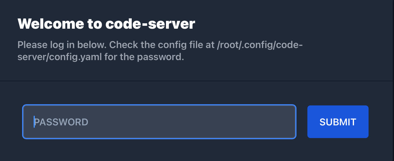 Login without password variable set